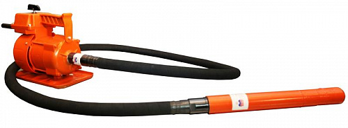 Глубинный вибратор ЭПК-1300 (220В) d 51 Красный Маяк