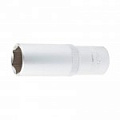 Головка торцевая удлиненная, 22 мм, 6-гранная, CrV, под квадрат 1/2", // STELS