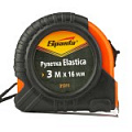 Рулетка Elastica, 3 м х 16 мм, обрезиненный корпус// SPARTA