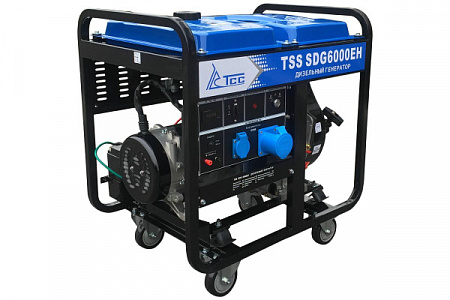 Дизель генератор TSS SDG 6000EH (077018)