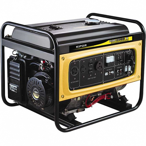 Электростанция бензиновая KIPOR KGE6500 X
