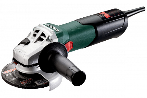 Metabo Угловая шлифовальная машина W 9-125 [600376010] { 900вт,2.5Нм, 10500 об/мин, вес 2.1 кг }